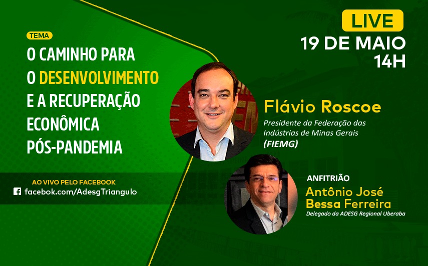 DR.  FLÁVIO ROSCOE  -  O CAMINHO PARA O DESENVOLVIMENTO E A RECUPERAÇÃO ECONÔMICA PÓS-PANDEMIA